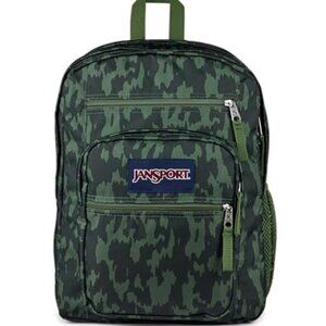New ~ Jansport Big Student 17" Backpack - Camo Illusion - Laptop Pocket